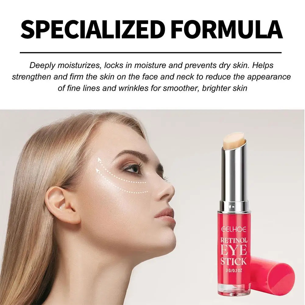 Retinol Eye Stick – Anti-Aging, Firming & Deep Hydration for Dark Circles & Fine Lines (3g)