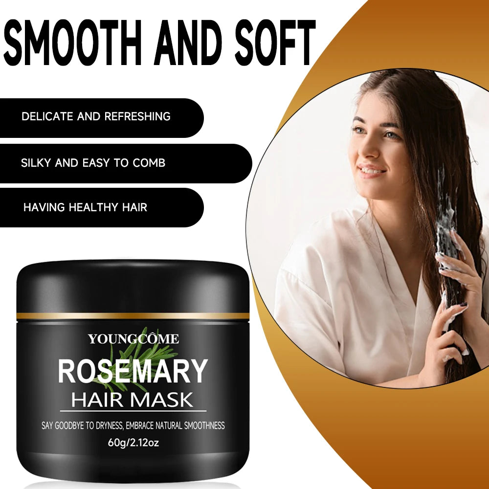 Rosemary Hair Mask – Deep Conditioning Treatment for Damaged, Thinning & Dry Hair (30g / 60g)