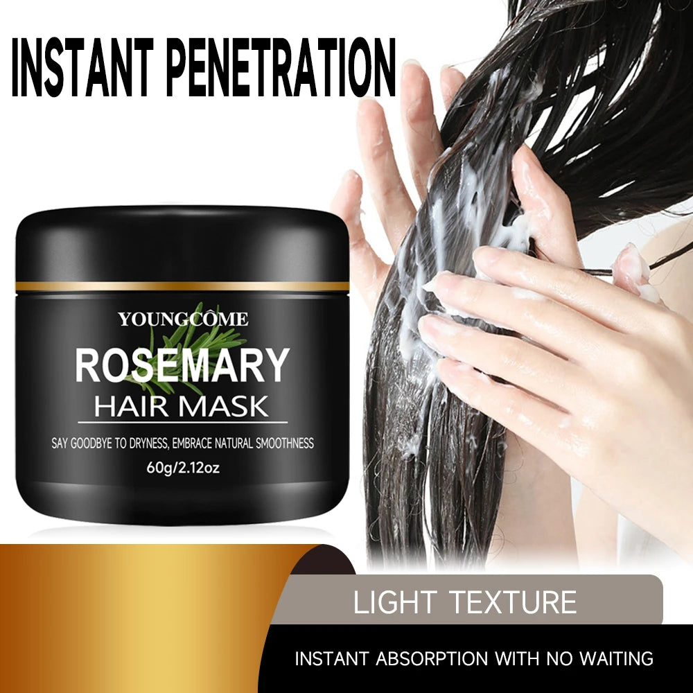Rosemary Hair Mask – Deep Conditioning Treatment for Damaged, Thinning & Dry Hair (30g / 60g)